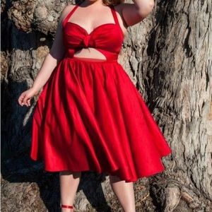 Red Renee Dress size Medium